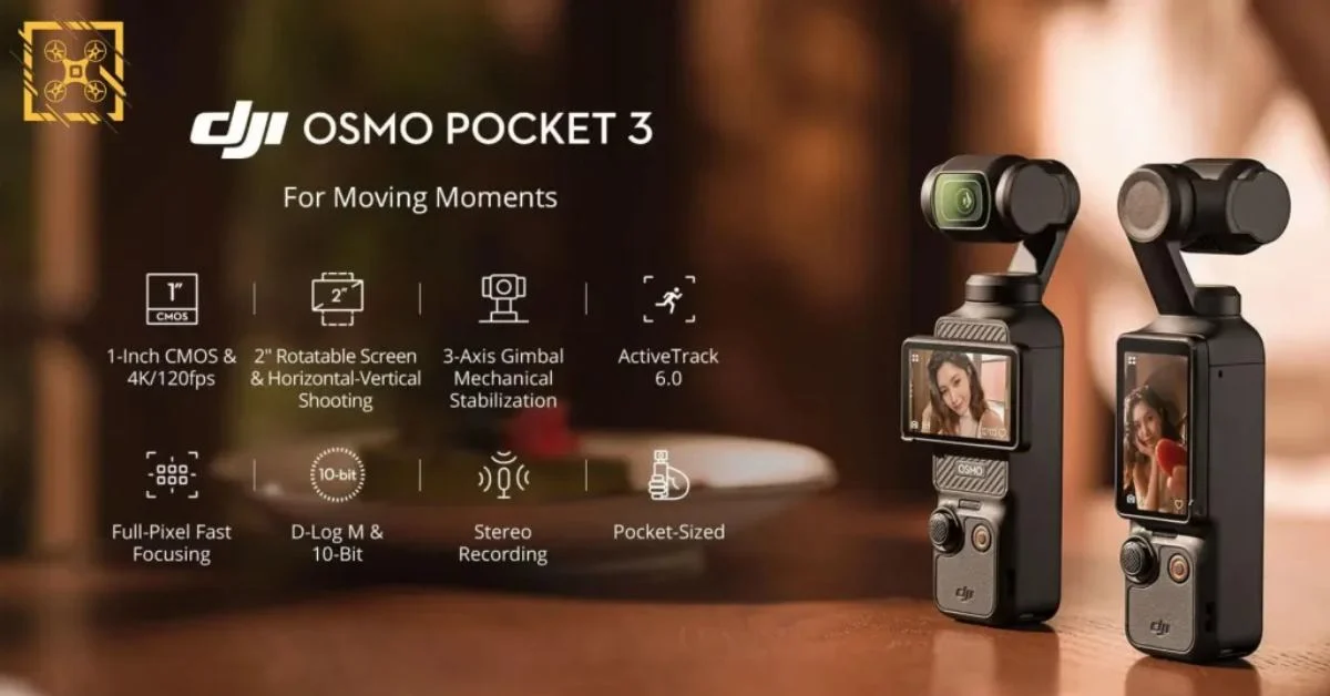 DJI OSMO Pocket 3– A Compact & Innovative Camera Set to Launch Next Week