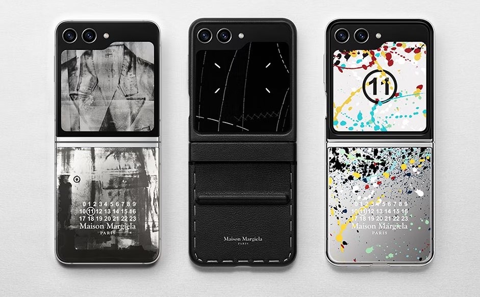 The new Galaxy Z Flip 5 Maison Margiela Edition Is A Eye Catching Foldable