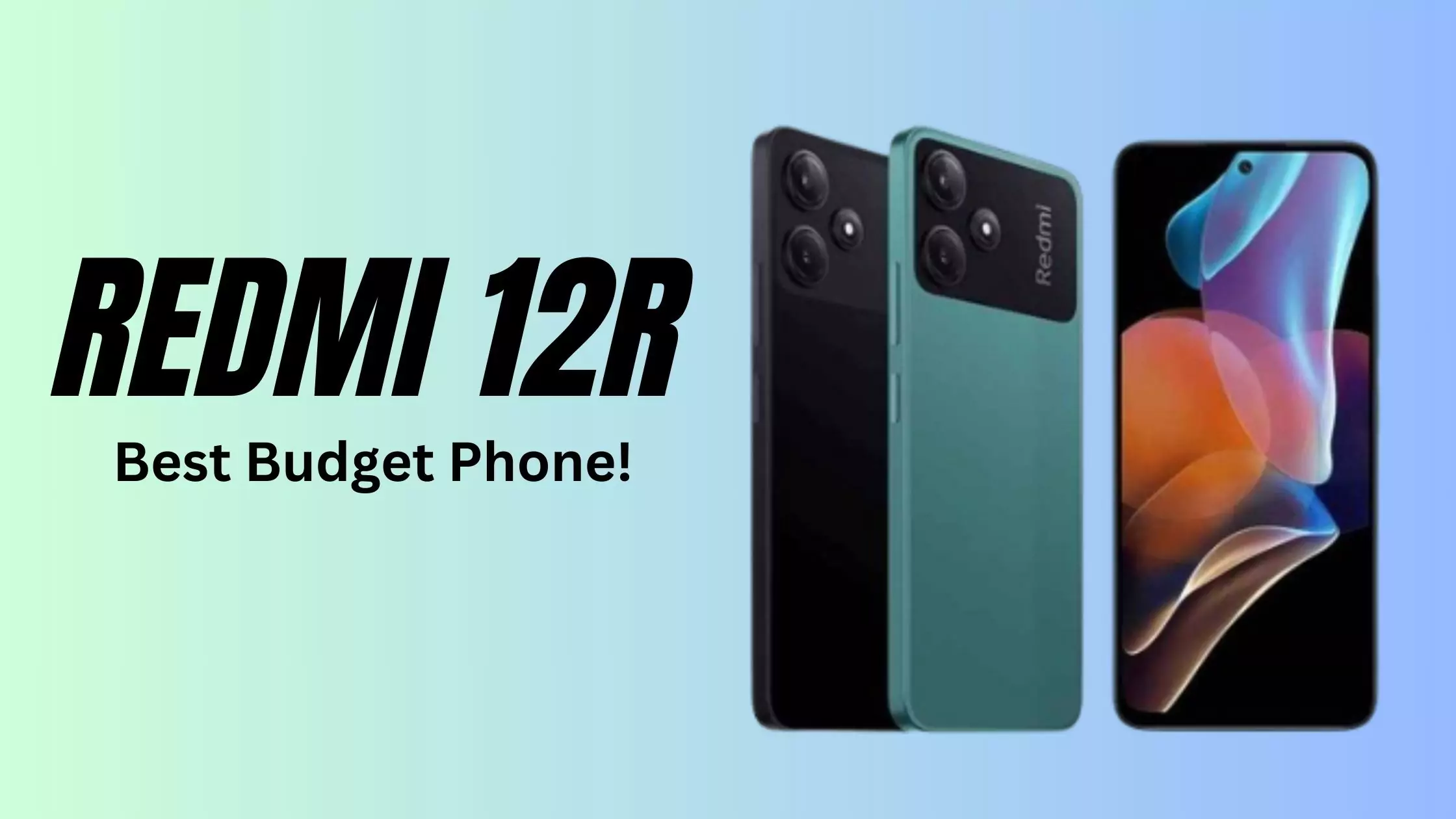 Redmi 12R Unveiled With 50Mp Camera And a 5000 mAh Battery Under Cheap Cost