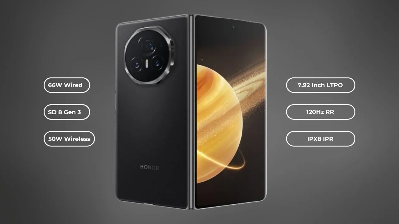 Honor Magic V3 Emerged Slimmest Phone with the SD 8 Gen 3, and 55W wireless charging